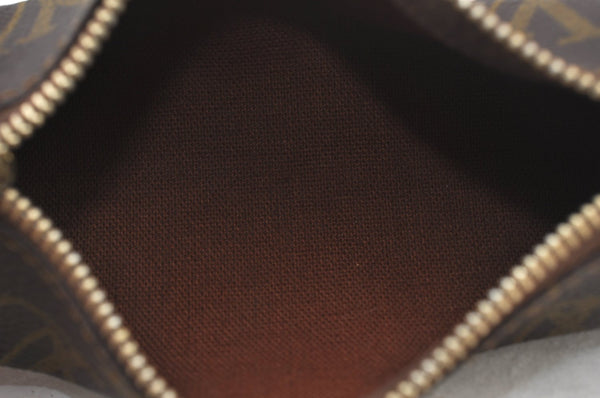 Authentic Louis Vuitton Monogram Etui 3 Golf Ball Case Old Model LV K8403