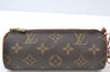 Authentic Louis Vuitton Monogram Papillon Pouch Old Model LV Junk K8404