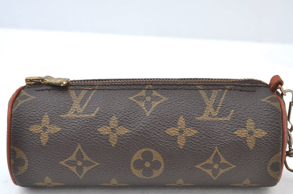 Authentic Louis Vuitton Monogram Papillon Pouch Old Model LV Junk K8404