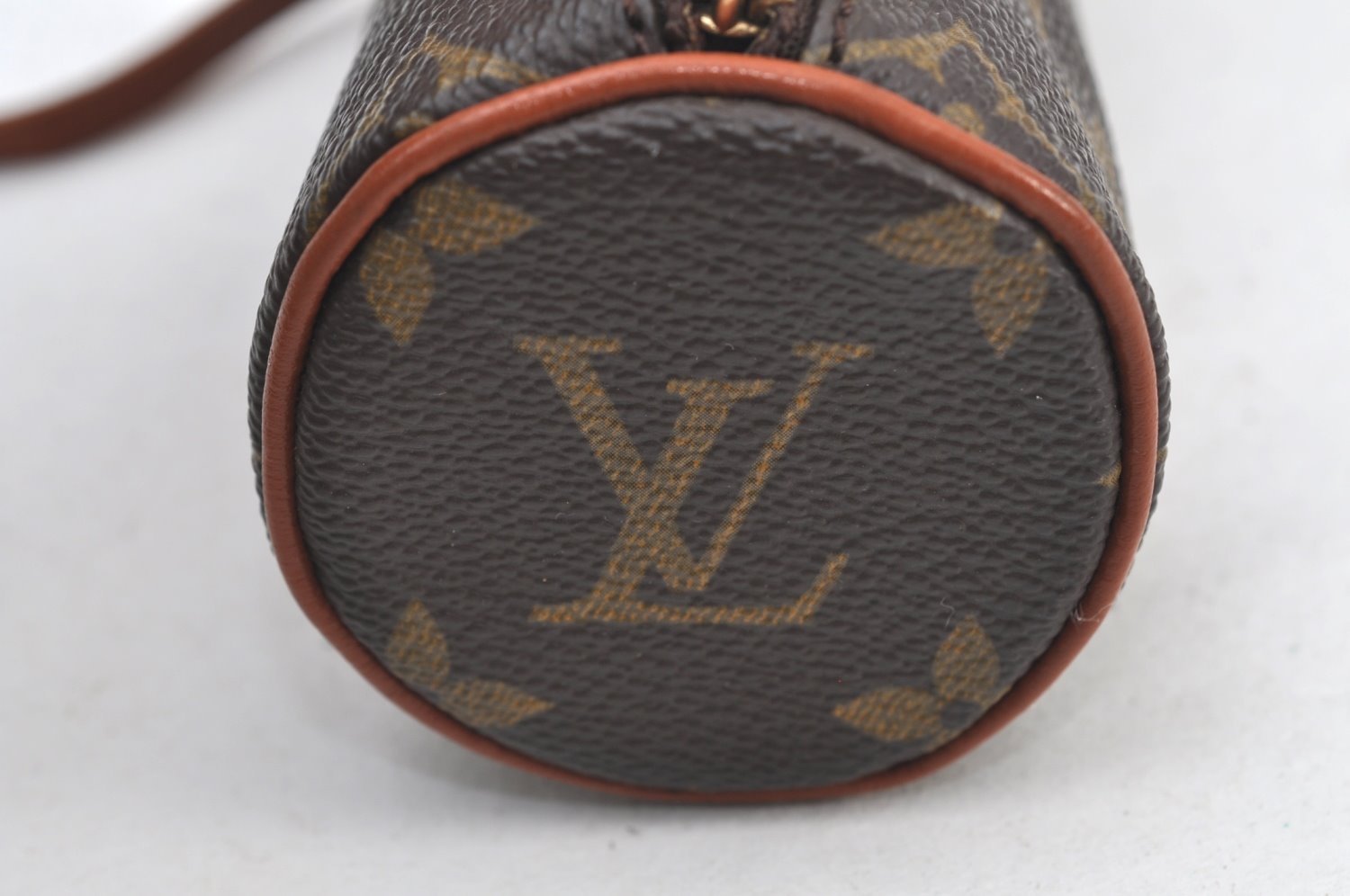 Authentic Louis Vuitton Monogram Papillon Pouch Old Model LV Junk K8404