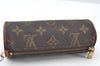 Authentic Louis Vuitton Monogram Papillon Pouch Old Model LV Junk K8404
