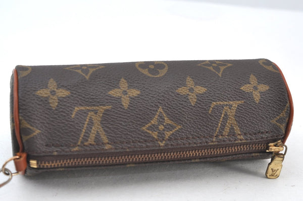 Authentic Louis Vuitton Monogram Papillon Pouch Old Model LV Junk K8404