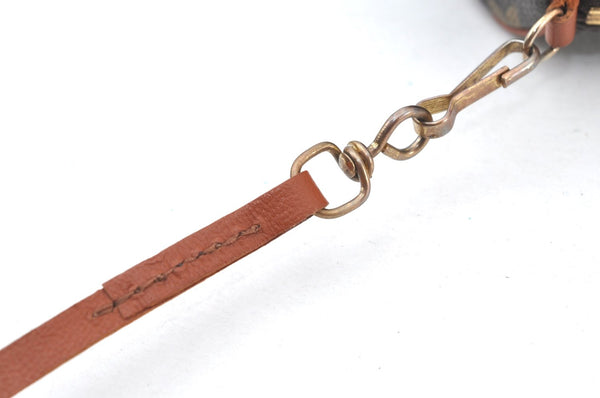 Authentic Louis Vuitton Monogram Papillon Pouch Old Model LV Junk K8404