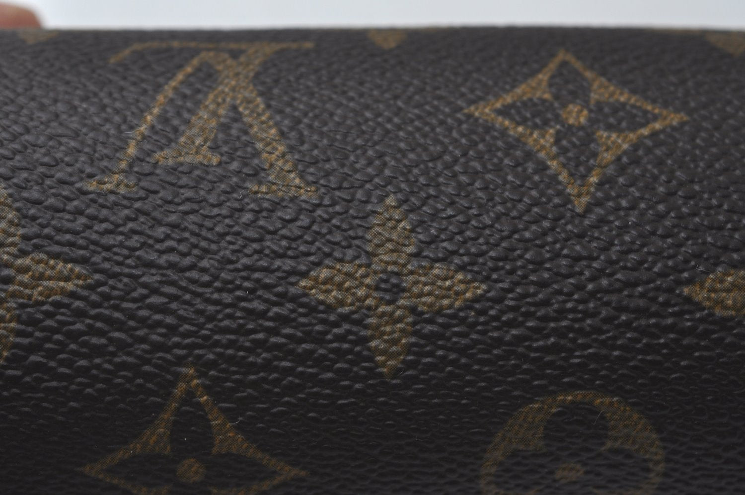 Authentic Louis Vuitton Monogram Papillon Pouch Old Model LV Junk K8404