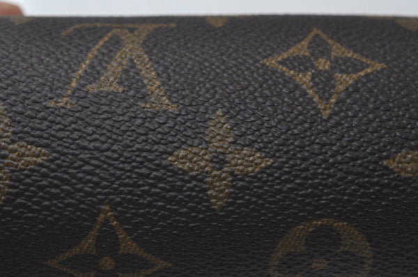 Authentic Louis Vuitton Monogram Papillon Pouch Old Model LV Junk K8404
