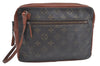 Auth Louis Vuitton Monogram Pochette Sport PM Clutch Bag Old Model Junk K8405