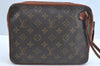 Auth Louis Vuitton Monogram Pochette Sport PM Clutch Bag Old Model Junk K8405