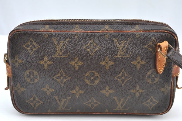 Auth Louis Vuitton Monogram Marly Bandouliere Shoulder Bag M51828 Junk K8406