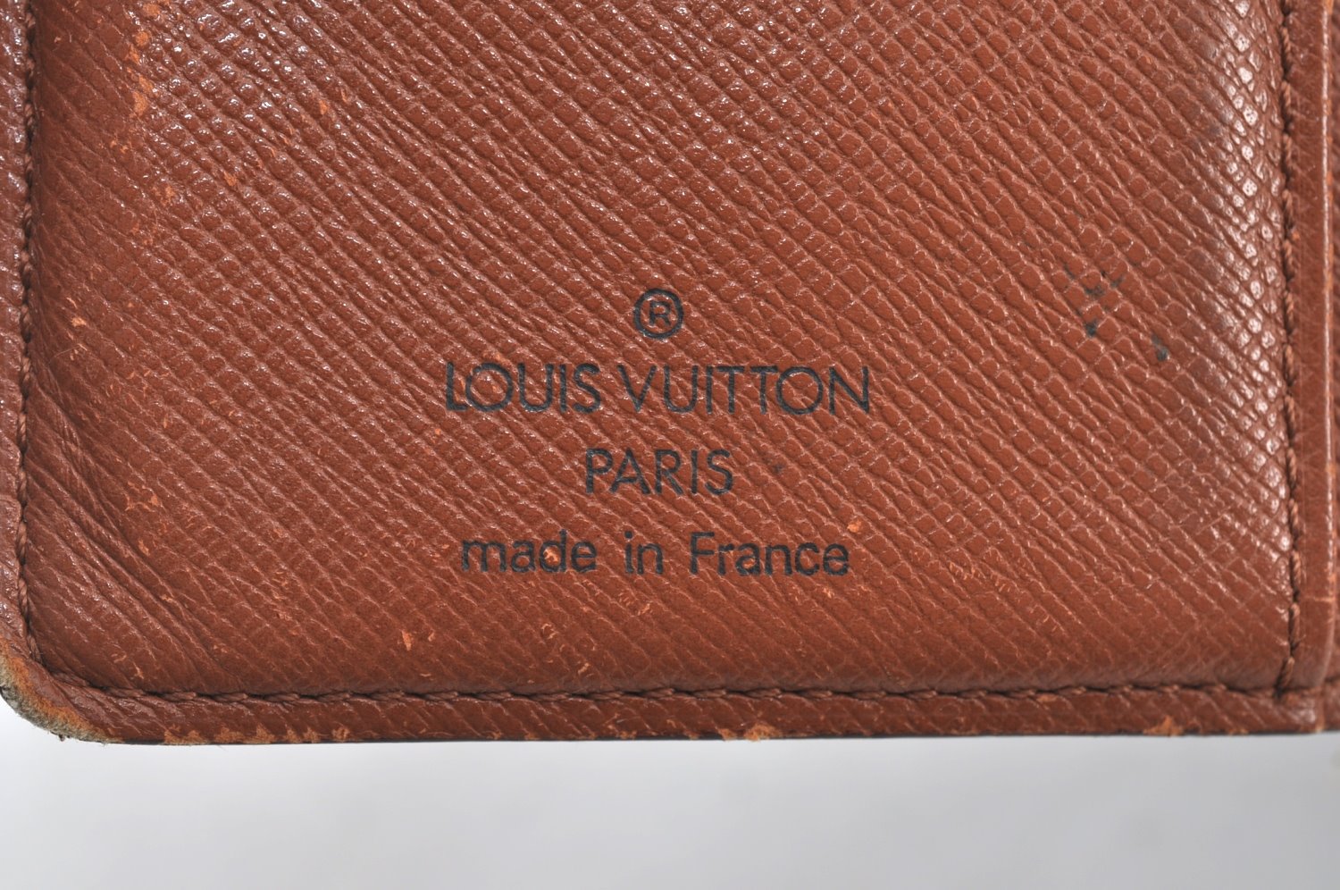 Auth Louis Vuitton Monogram Porte Monnaie Billets Viennois M61663 Wallet K8407