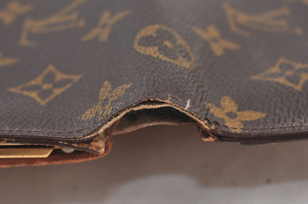 Auth Louis Vuitton Monogram Porte Monnaie Billets Viennois M61663 Wallet K8407