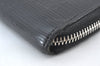 Authentic Louis Vuitton Epi Zippy Long Wallet Purse Black M60072 LV Junk K8408