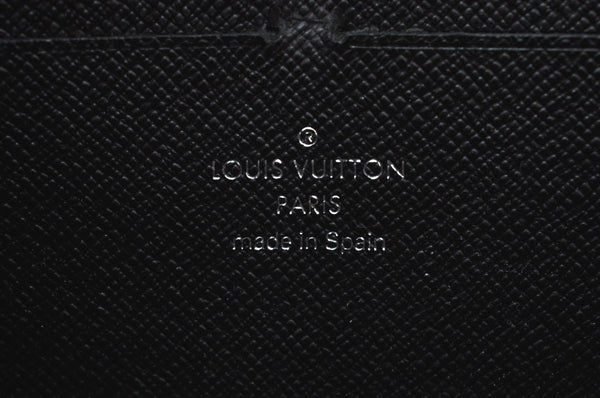 Authentic Louis Vuitton Epi Zippy Long Wallet Purse Black M60072 LV Junk K8408