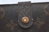 Auth Louis Vuitton Monogram Porte Monnaie Billets Viennois M61663 Wallet K8409