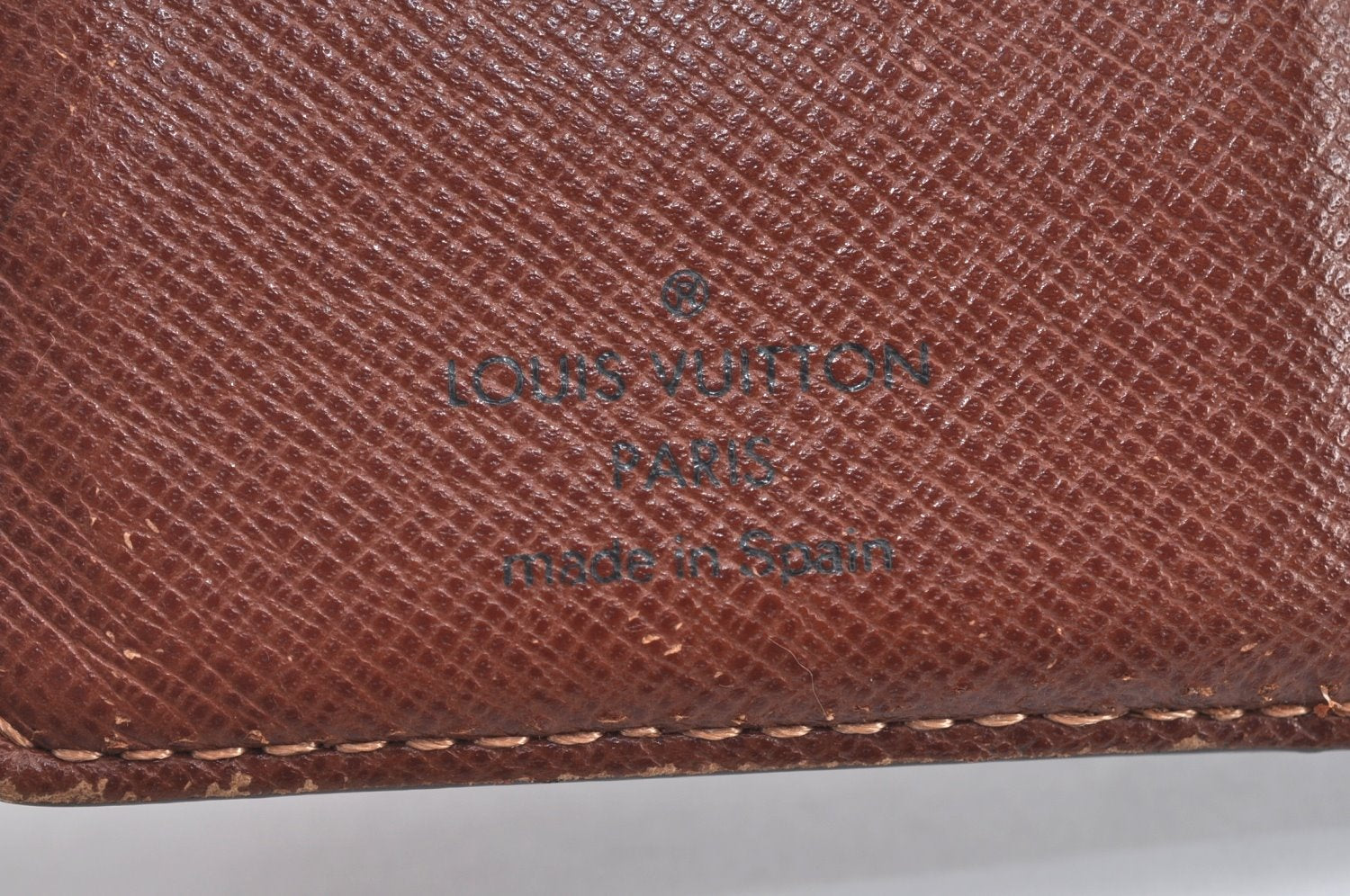 Auth Louis Vuitton Monogram Porte Monnaie Billets Viennois M61663 Wallet K8409