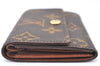 Authentic Louis Vuitton Monogram Porte Monnaie Plat Coin Purse M61930 LV K8410