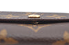 Authentic Louis Vuitton Monogram Porte Monnaie Plat Coin Purse M61930 LV K8410