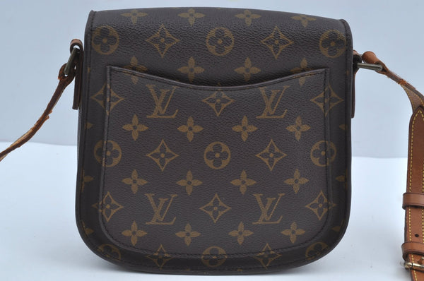 Authentic Louis Vuitton Monogram Saint Cloud MM M51243 Shoulder Cross Bag K8418