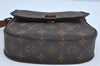 Authentic Louis Vuitton Monogram Saint Cloud MM M51243 Shoulder Cross Bag K8418