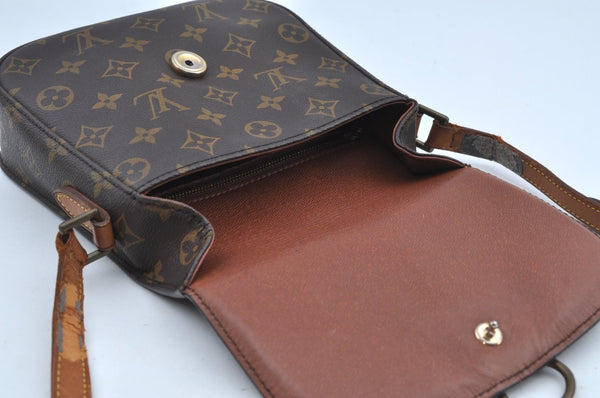 Authentic Louis Vuitton Monogram Saint Cloud MM M51243 Shoulder Cross Bag K8418