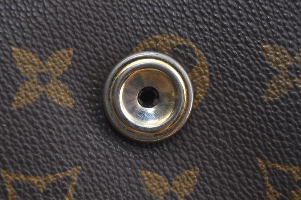 Authentic Louis Vuitton Monogram Saint Cloud MM M51243 Shoulder Cross Bag K8418