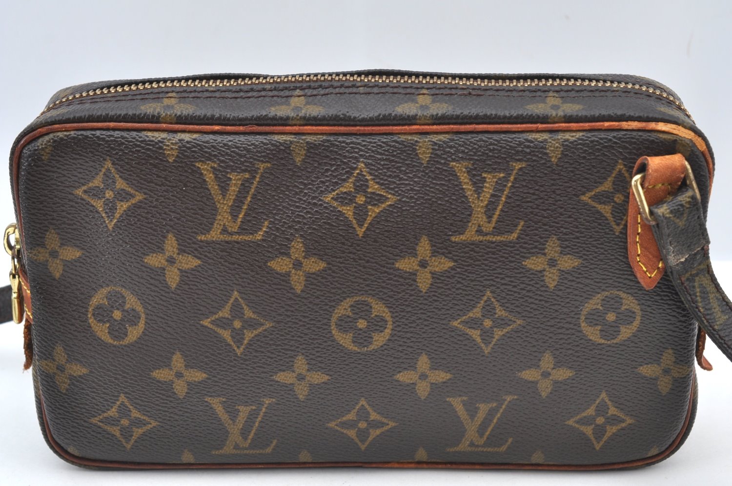Auth Louis Vuitton Monogram Marly Bandouliere Shoulder Cross Bag M51828 LV K8419