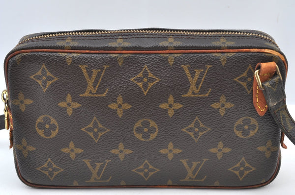 Auth Louis Vuitton Monogram Marly Bandouliere Shoulder Cross Bag M51828 LV K8419