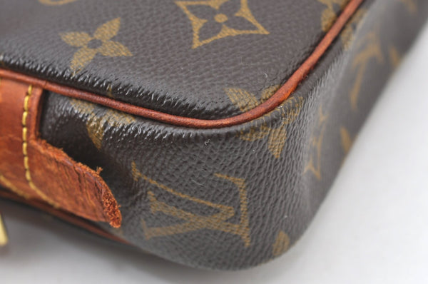 Auth Louis Vuitton Monogram Marly Bandouliere Shoulder Cross Bag M51828 LV K8419