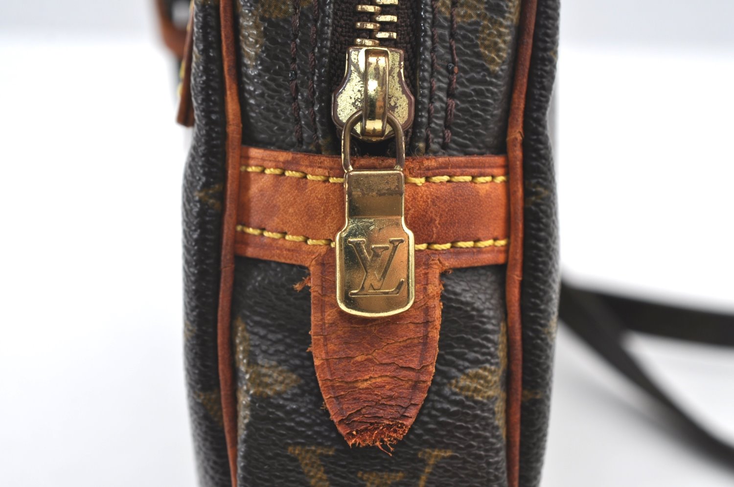 Auth Louis Vuitton Monogram Marly Bandouliere Shoulder Cross Bag M51828 LV K8419