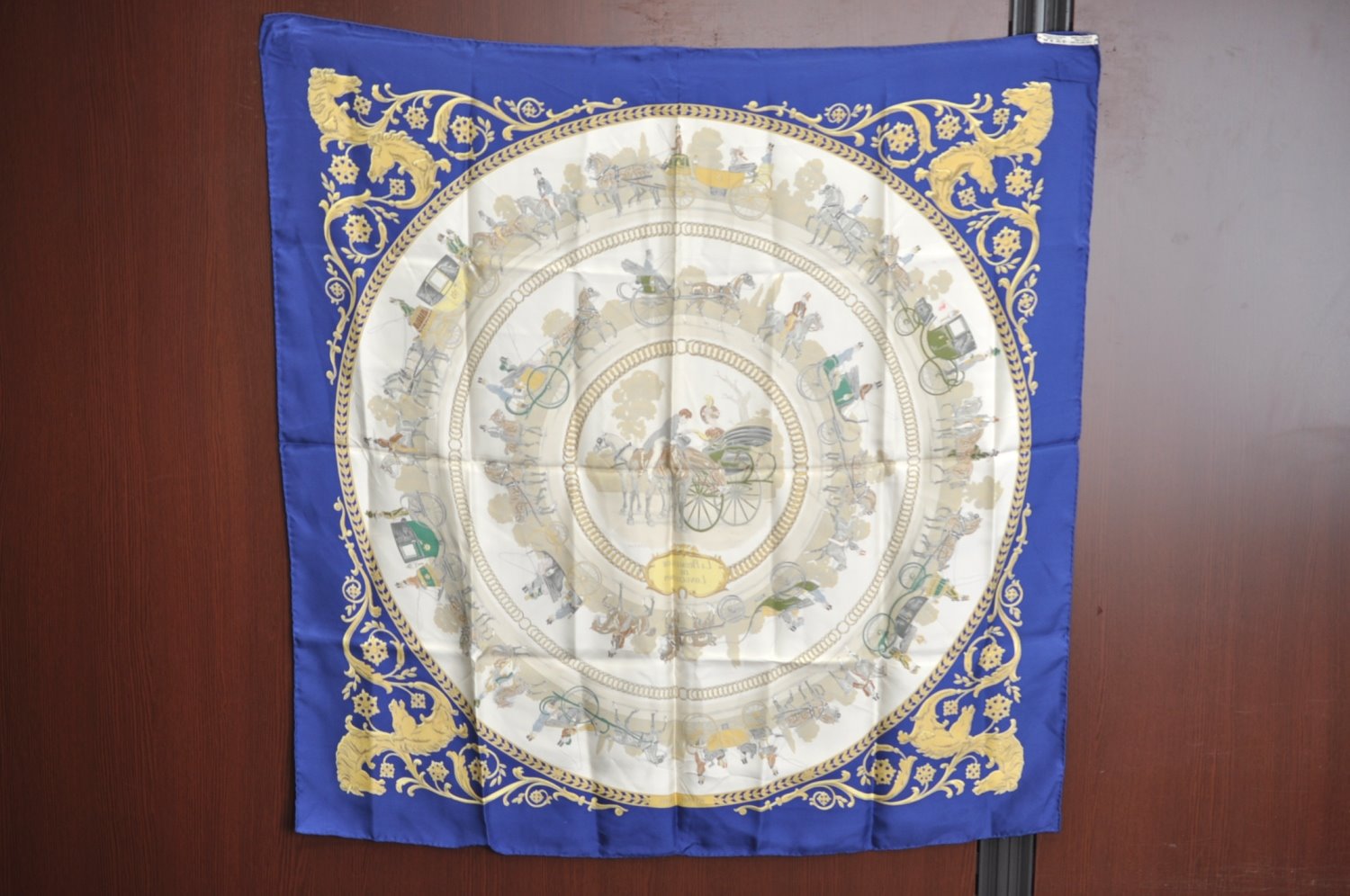 Authentic HERMES Carre 90 Scarf 