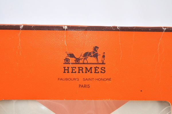 Authentic HERMES Carre 90 Scarf "BRIDES de GALA par" Silk Red Box K8424