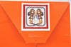 Authentic HERMES Carre 90 Scarf "BRIDES de GALA par" Silk Red Box K8424