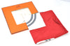Authentic HERMES Carre 90 Scarf "BRIDES de GALA par" Silk Red Box K8424