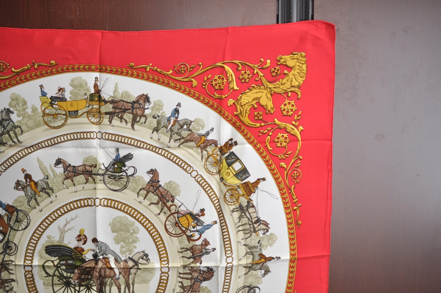 Authentic HERMES Carre 90 Scarf 