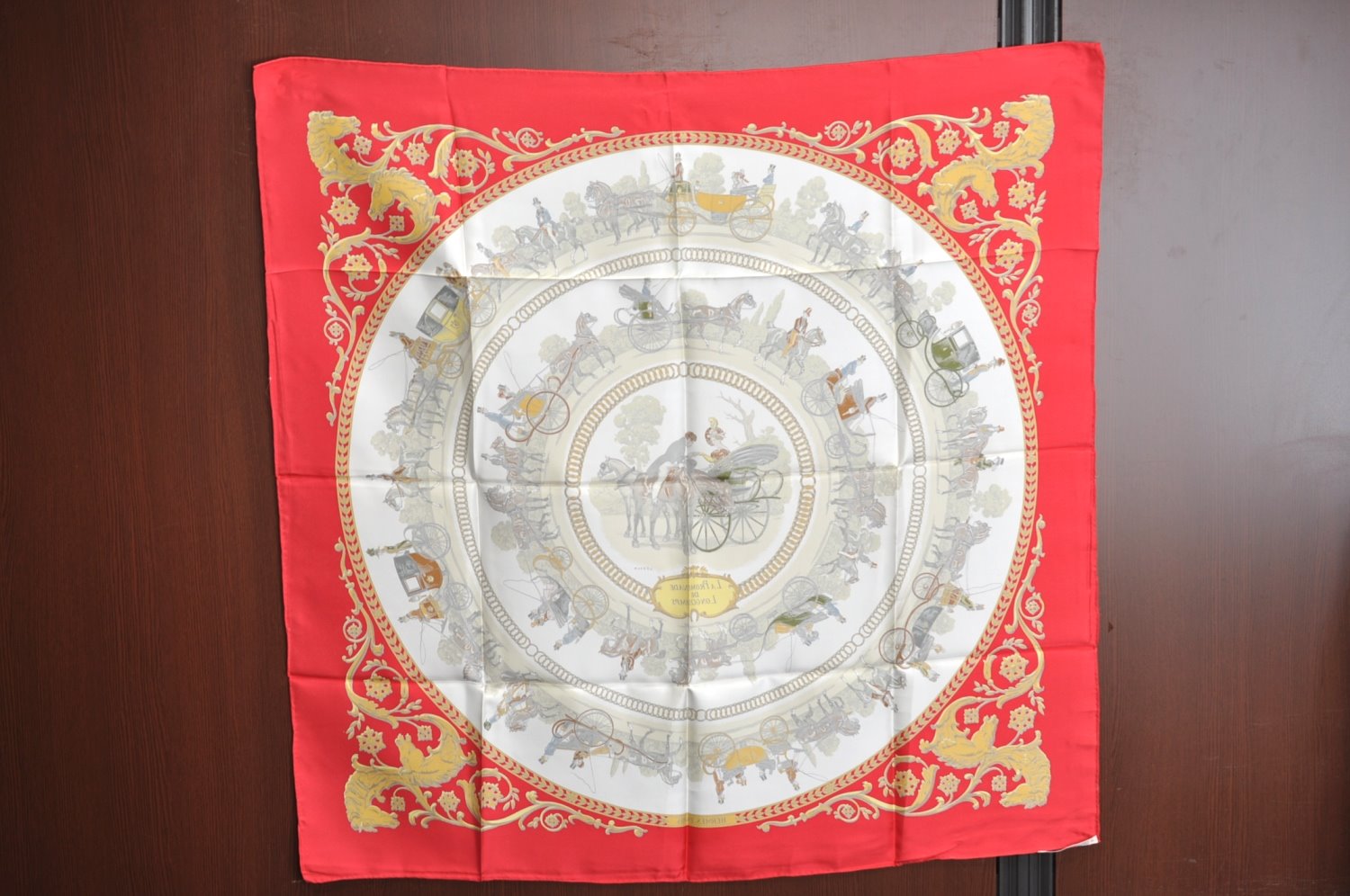 Authentic HERMES Carre 90 Scarf 