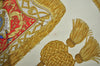 Authentic HERMES Carre 90 Scarf "Poste et Cavalerie" Silk Light Beige Box K8428