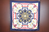 Authentic HERMES Carre 90 Scarf "Eperon d’or" Silk Navy K8429