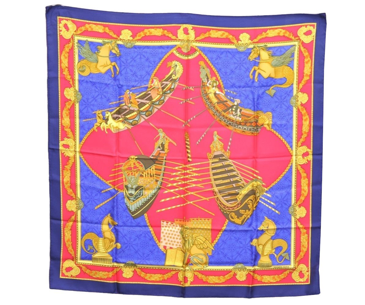 Authentic HERMES Carre 90 Scarf 