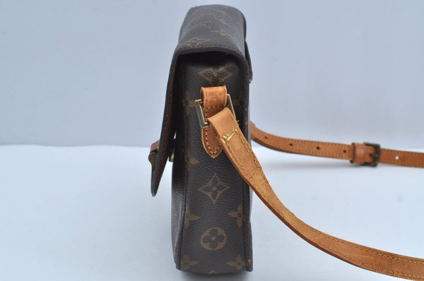 Auth Louis Vuitton Monogram Saint Cloud MM M51243 Shoulder Cross Bag Junk K8435