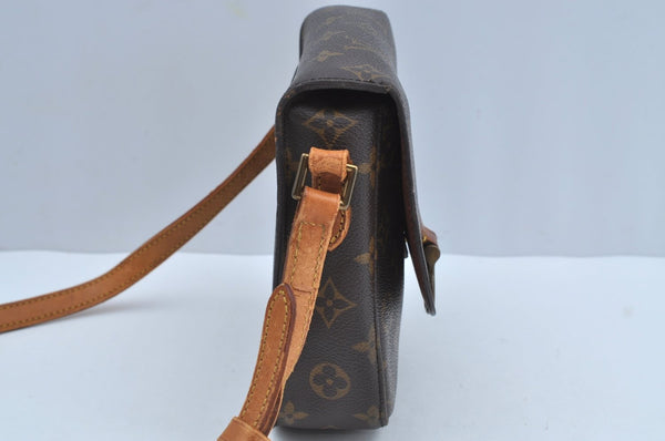 Auth Louis Vuitton Monogram Saint Cloud MM M51243 Shoulder Cross Bag Junk K8435