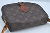 Auth Louis Vuitton Monogram Saint Cloud MM M51243 Shoulder Cross Bag Junk K8435