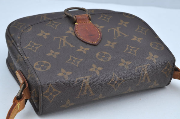 Auth Louis Vuitton Monogram Saint Cloud MM M51243 Shoulder Cross Bag Junk K8435