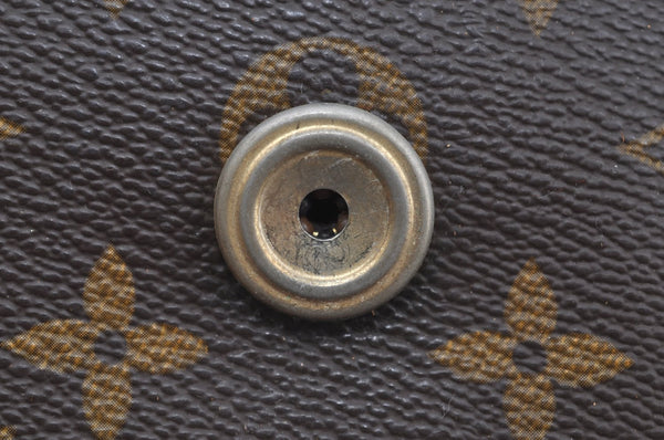 Auth Louis Vuitton Monogram Saint Cloud MM M51243 Shoulder Cross Bag Junk K8435