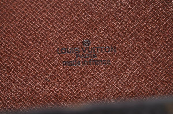 Auth Louis Vuitton Monogram Saint Cloud MM M51243 Shoulder Cross Bag Junk K8435