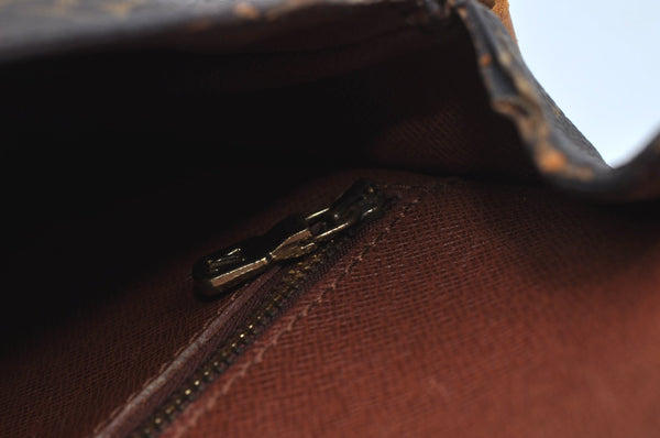 Auth Louis Vuitton Monogram Saint Cloud MM M51243 Shoulder Cross Bag Junk K8435