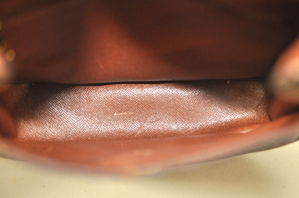 Auth Louis Vuitton Monogram Saint Cloud MM M51243 Shoulder Cross Bag Junk K8435