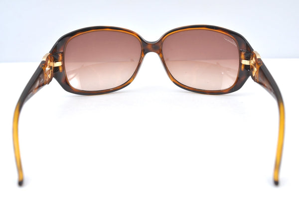 Authentic GUCCI Interlocking Sunglasses Rhinestone Plastic GG 3578/S Brown K8436