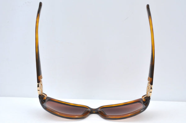 Authentic GUCCI Interlocking Sunglasses Rhinestone Plastic GG 3578/S Brown K8436