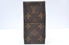 Authentic Louis Vuitton Monogram Cigarette Case Key Case Brown 3Set Junk K8439