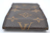 Authentic Louis Vuitton Monogram Cigarette Case Key Case Brown 3Set Junk K8439