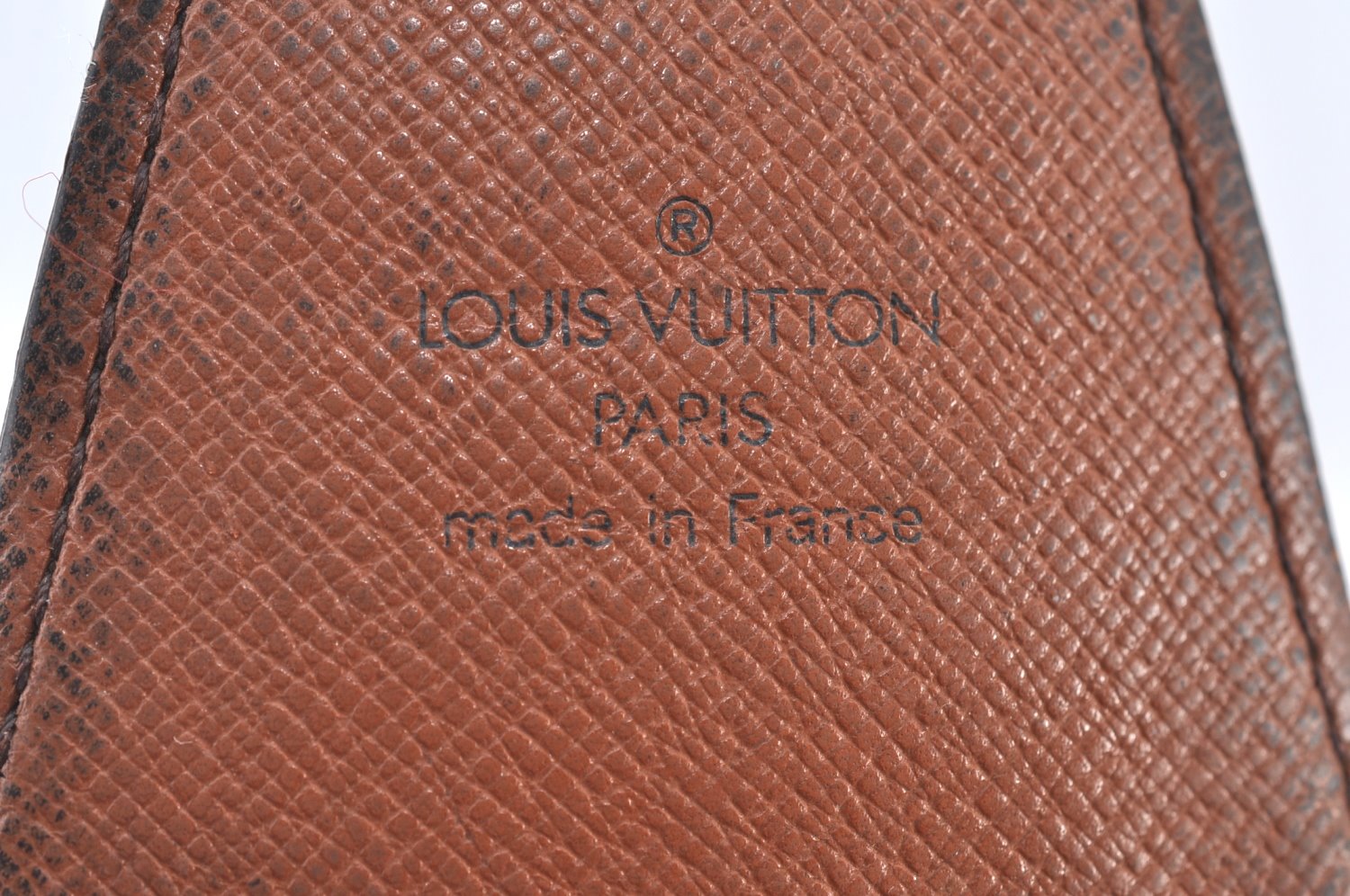Authentic Louis Vuitton Monogram Cigarette Case Key Case Brown 3Set Junk K8439